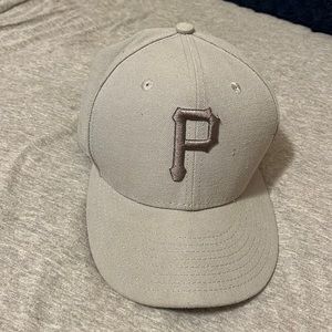Gray Pittsburgh pirates hat